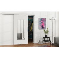 Bīdāmās durvis starp telpām MALIBU VII, balts Bīdāmās durvis starp telpām MALIBU VII, balts